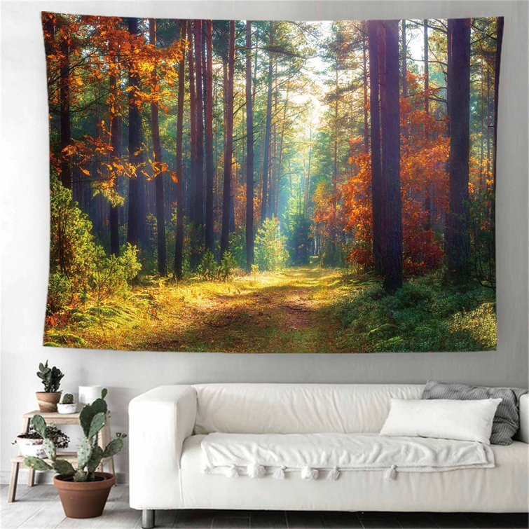 East Urban Home Wall Art Wall Decoration Quality Tapestry Autumn Nature